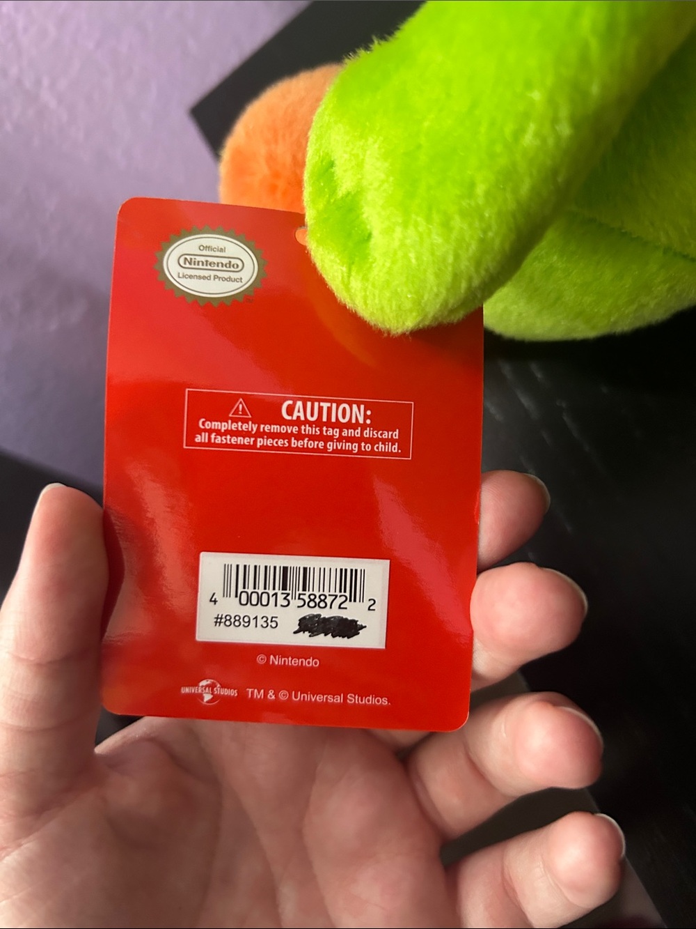Nintendo Green Yoshi Plush for Universal Studios - Picture 5 of 5